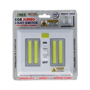 LIGHT SWITCH COB JUMBO TIMER BLAZNG LEDZ LIGHT SWITCH COB JUMBO TIMER BLAZNG LEDZ